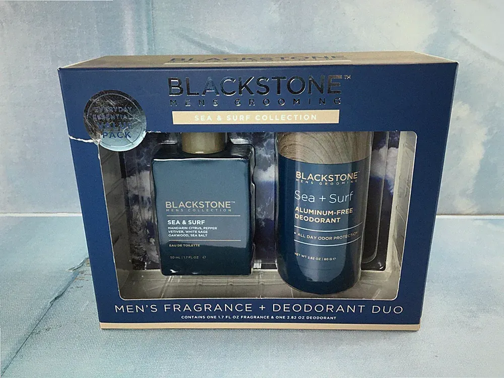 Blackstone Men’s Sea & Surf Fragrance (1.7 oz) + Deodorant (2.82 oz) Duo