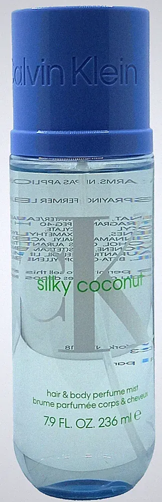 CALVIN KLEIN CK SILKY COCONUT HAIR & BODY PERFUME MIST SPRAY 7.9 Oz / 236 ml NEW