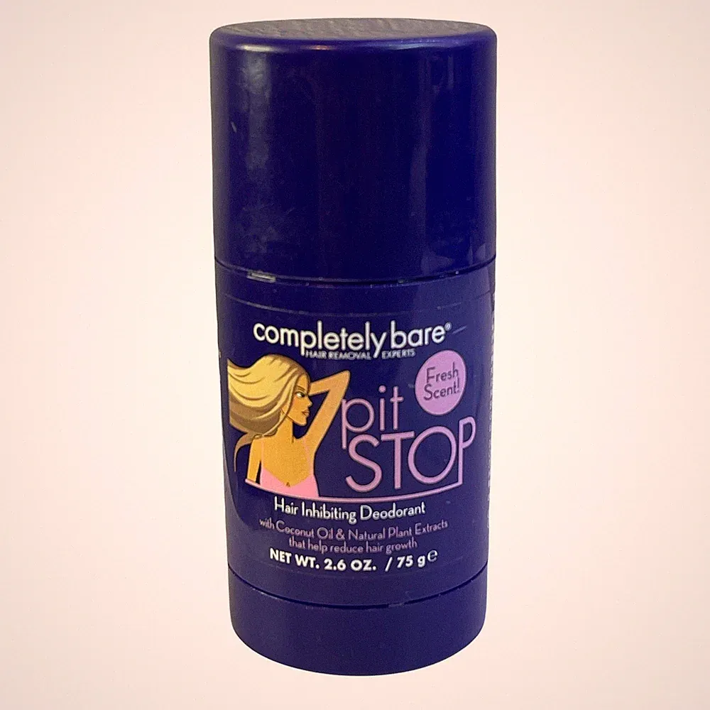 Completely Bare Pit Stop Hair Inhibiting Deodorant - Fresh Scent 2.6 oz
