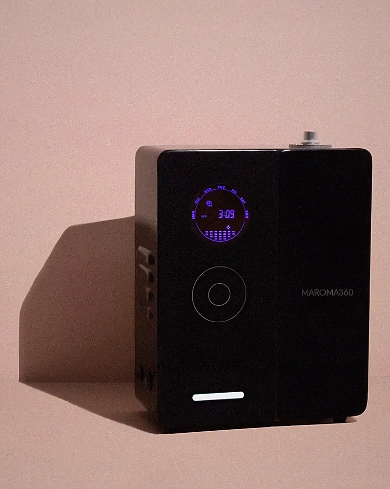 DaVinci360 Scent Diffuser 200mL Black / Aroma360 For 1900 Sqft Plus & HVAC Ready