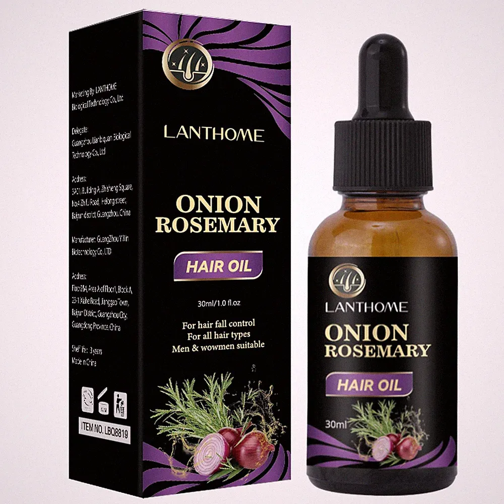 Organic Hair Growth Spray Enriched Withrosemary, Onion Oil for Growth and Black