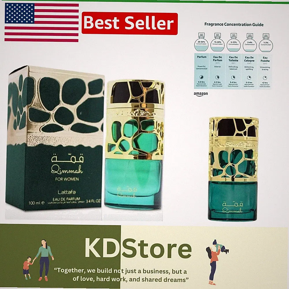 Qimmah Eau de Parfum 100ML - Luxurious Cedar & Lavender Fragrance for Women